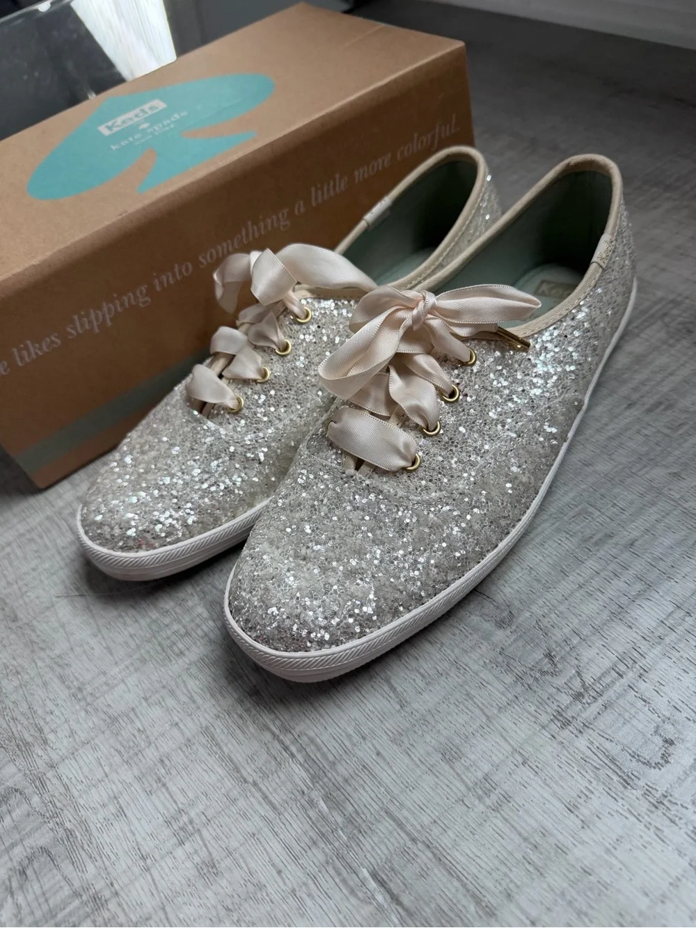 Kate Spade Glitter Ked sneakers